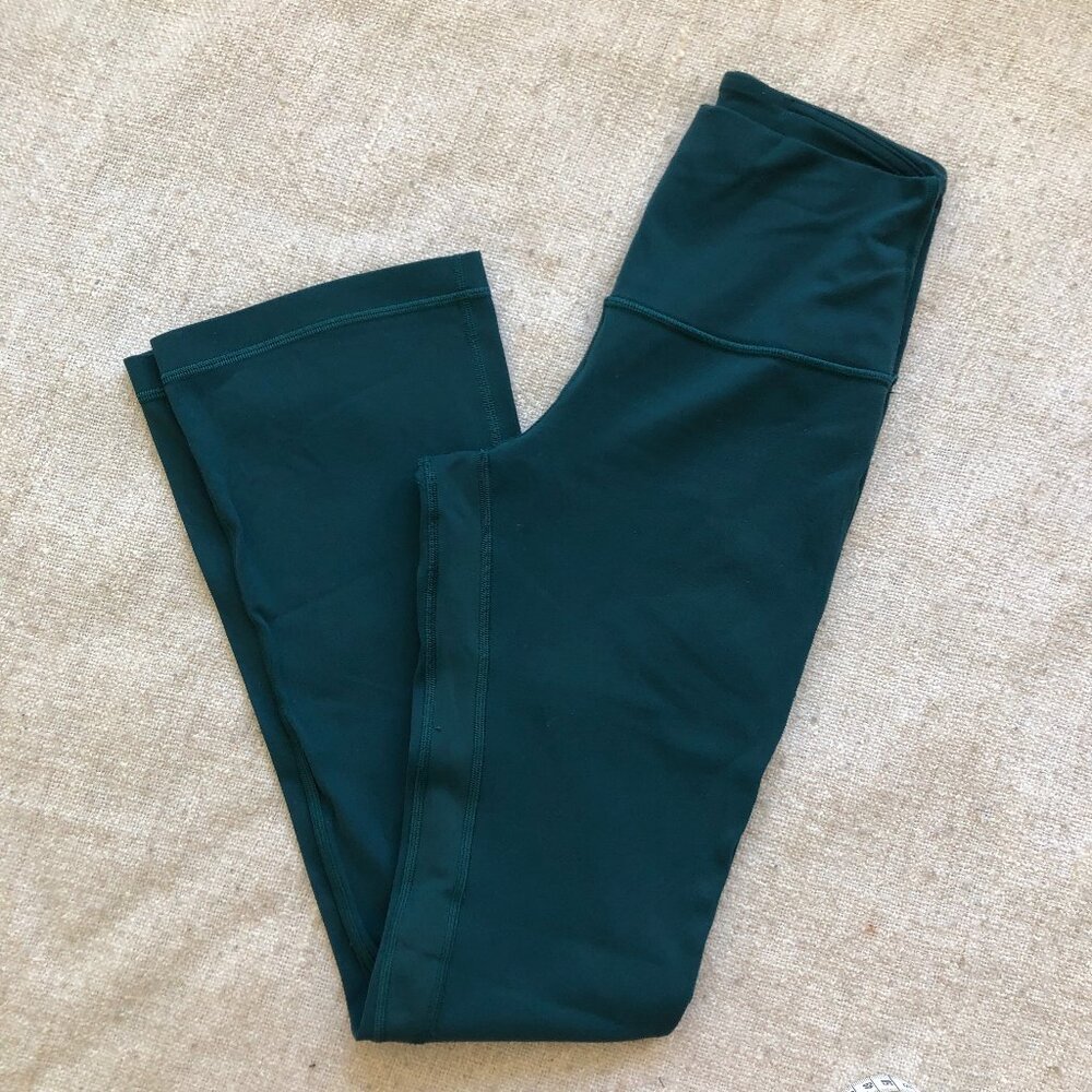 High-Rise Forest Green Women's Active Leggings
